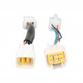 Hall Adapter Connector 2pcs Electric Motorcycle Ip67 Waterproof Sensitive High Efficiency Controller