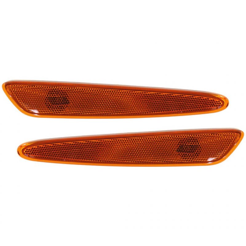 Chevy Corvette Side Marker Light 2005-2013 Driver And Passenger Pair Front Gm2550196 Gm2551196