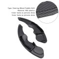 Carbon Look Steering Wheel Paddle Shifter Extension Covers For Lexus Is200t Is200 Is250 Is300 Is350 Is-f 2013-2019 Rc200t Rc300