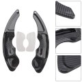 Carbon Look Steering Wheel Paddle Shifter Extension Covers For Lexus Is200t Is200 Is250 Is300 Is350 Is-f 2013-2019 Rc200t Rc300