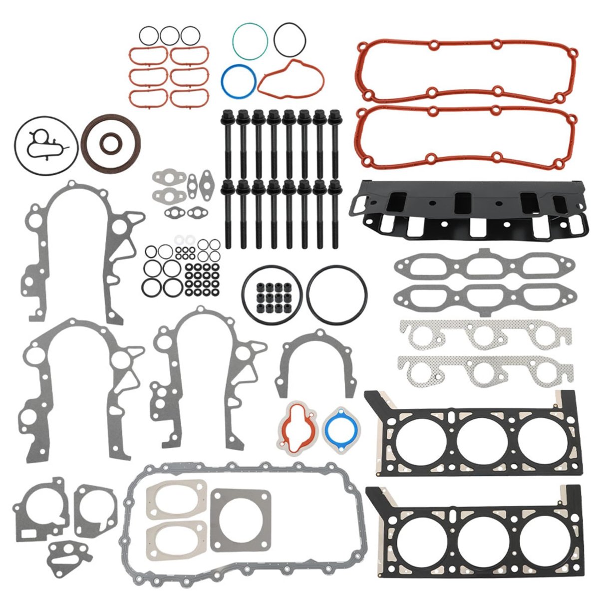 Full Gasket Set Head Bolts Replacement For 2004-2010 Grand Caravan Pacifica Routan Town Country