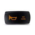 Ch4x4 Momentary Rocker Switch Horn Symbol A Horizontal Amber Led