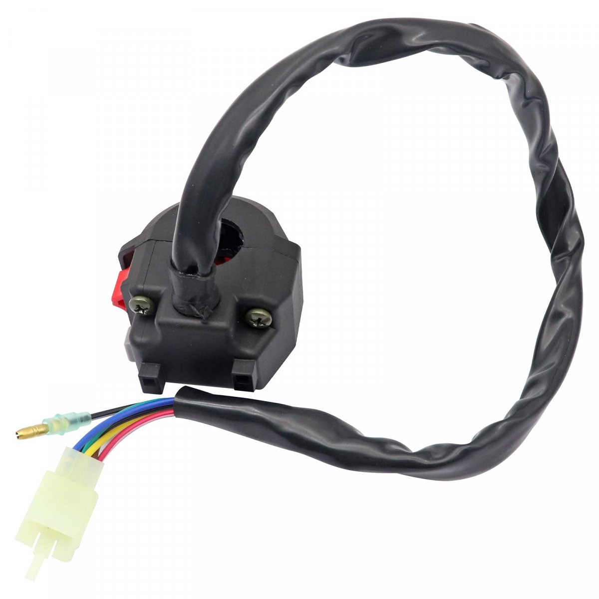 Left Handlebar Switch Engine Run Off Headlight For Yamaha Banshee Yfz350 1995 To 2001 Part Number 3gg-83975-19-00