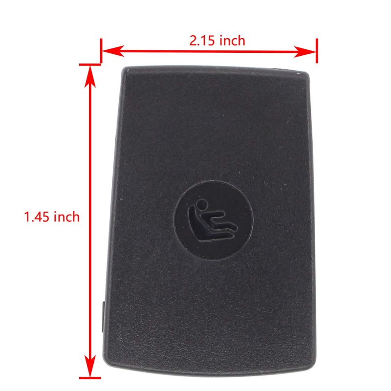 Xtremeamazing Rear Row Child Seat Safety Belt Anchor Cover Cap