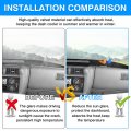 Autorder Dashboard Cover Mat For Chevrolet Impala 2006-2013 Limited 2014-2016 Accessories Upgrade Velvet Dash Sunshade Glare Uv