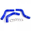 Silicone Radiator Coolant Hose Kit With Clamps For Suzuki Swift 1 3 G Gti 1989 To 2000 Blue 3 Ply Nylon Reinforcement High
