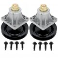 Aintier New Spindle Assembly Pack 2 Fits For Lt1022 Lt1045 Lt1046 918-04123 B 618-04123