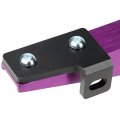 Auto Dynasty Compatible With Honda Civic Aluminum Rear Lower Subframe Tie Bar Purple Ep Es Ev