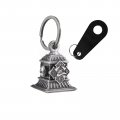 3d Motorcycle Bell With Hanger For Biker Good Lucks Accessories Key Chain Colorful Bell 