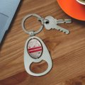 Graphics More Rustic Washington Dc District Of Columbia State Flag Distressed Usa Keychain Chrome Metal Spinning Oval Bottle