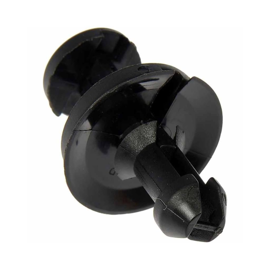 Gmc Sierra 15 Hd 2005 2006 Push-type Air Deflector Retainer Nylon Material Black 0 7 Inches Center Groove Diameter 0 58 Head