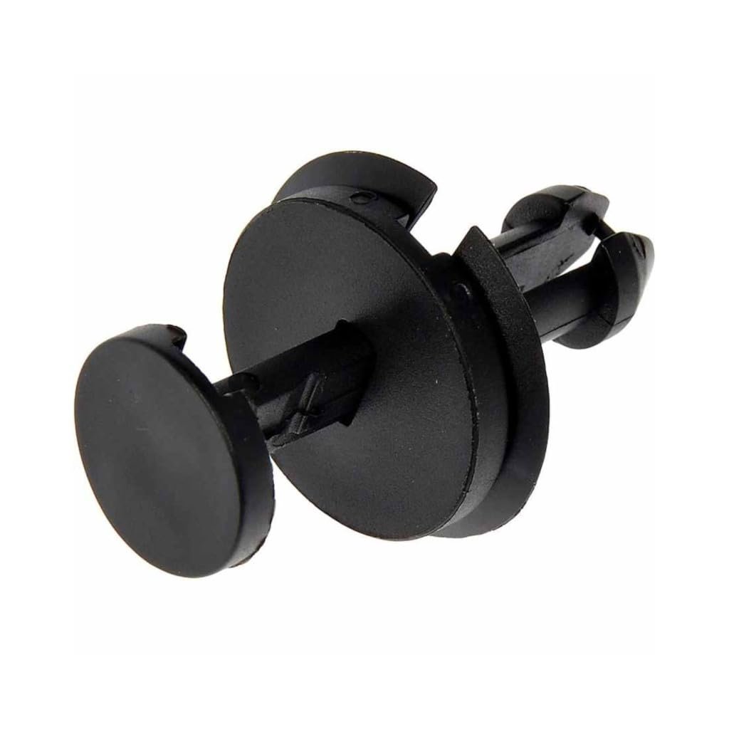 Gmc Sierra 15 Hd 2005 2006 Push-type Air Deflector Retainer Nylon Material Black 0 7 Inches Center Groove Diameter 0 58 Head
