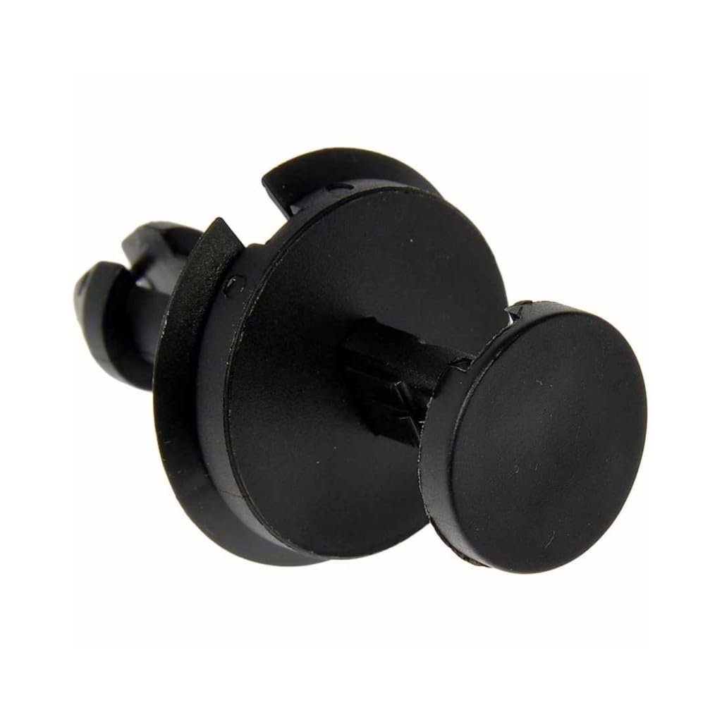 Gmc Sierra 15 Hd 2005 2006 Push-type Air Deflector Retainer Nylon Material Black 0 7 Inches Center Groove Diameter 0 58 Head