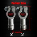 Ampper 3 8 -16 Thread Male Lead Top Post Side Terminal Adapters Standard To Gm Terminals  W Cover 1 Pair