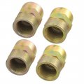 4 Pcs 1 2 To Npt Thread Hex Nipples Air Hydraulic Hose Tube Connectors 