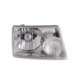 Headlightsdepot Chrome Housing Halogen Right Passenger Headlight For Winnebago Voyage 2004-2006 