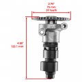Caltric Camshaft With Cam Follower Bucket Compatible Honda Fourtrax Rincon Trx650fa 2003-2005