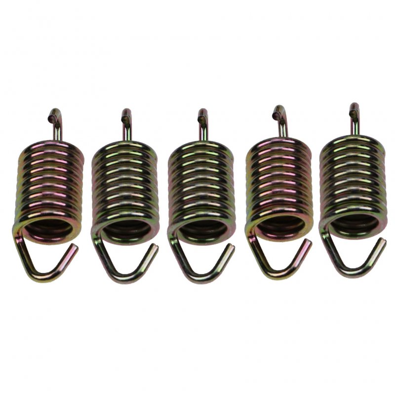 Exhaust Pipe Spring For Polaris Snowmobile Sportsman Ranger Trail Touring Atv Utv 2000 2014 5 Pack
