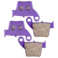 Carbon Fiber Brake Pads Rear Fa346 Fits For Honda Cr125r 2002-2007 2 Pairs 