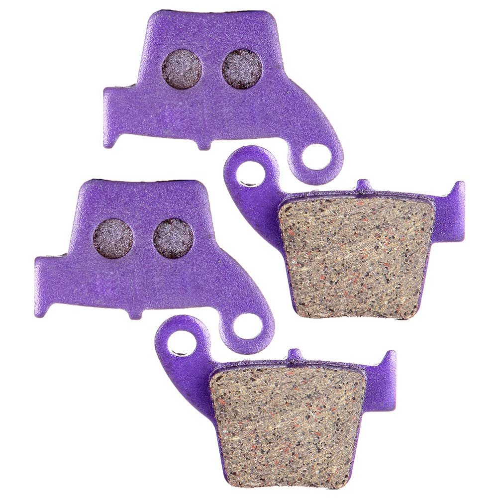 Carbon Fiber Brake Pads Rear Fa346 Fits For Honda Cr125r 2002-2007 2 Pairs