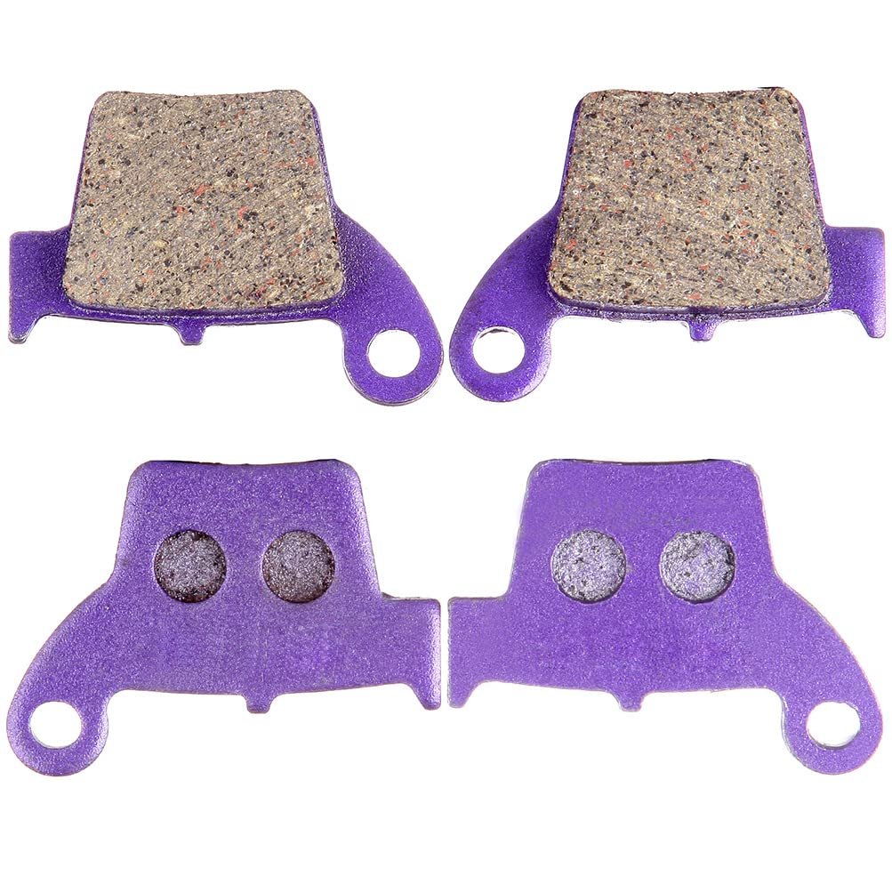 Carbon Fiber Brake Pads Rear Fa346 Fits For Honda Cr125r 2002-2007 2 Pairs