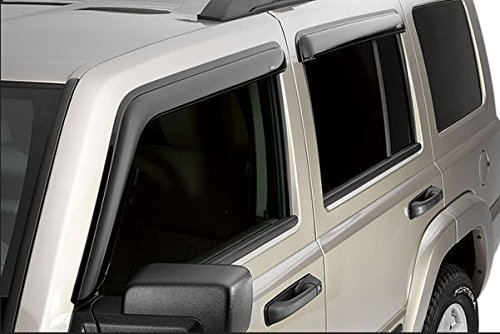 R L Racing In-channel Guard Smoke Window Visors 2p For 1993-2011 Ford Ranger B2300 B2500