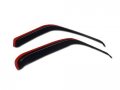 R L Racing In-channel Guard Smoke Window Visors 2p For 1993-2011 Ford Ranger B2300 B2500