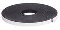 Dor Tite Sponge Rubber Strip 1 4 In X 3 Black Self Adhesive Weatherstripping For Sliding Glass Doors D4650 