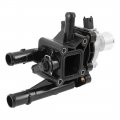 X Autohaux Car Auto Thermostat Housing 25189437 96984102 For Chevrolet Aveo 2009-2011