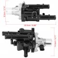 X Autohaux Car Auto Thermostat Housing 25189437 96984102 For Chevrolet Aveo 2009-2011