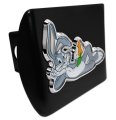 Elektroplate Officially Licensed Looney Tunes Bugs Bunny All Metal Black Hitch Cover For Trucks And Suvs Fits Standard 2 