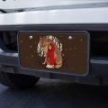 Graphics More Little Red Riding Hood With Wolf In Woods Novelty Metal Vanity Tag License Plate