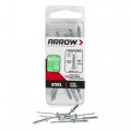 Arrow Rls1 8 Long Steel 1 8-inch Pop Rivets For Metal Fabric Leather And Auto Repair 15-pack 