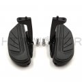Httmt Mt216-124 216-109- Airflow Black Passenger Floorboard Mount Bracket Kit Compatible With H-d Touring Flhr 93-08