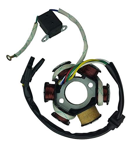 6 Coil 5 Wire Stator Magneto For Gy6 50cc 125cc 150cc Scooter Moped Atv Chinese Engine Part