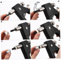 Eringogo 1 Set Tools Rivets Nutser Cordless Setting Kit Threaded Rivet Setter Rivet Nut Tool Fastener Charging Mode Carbon