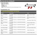 Front Sway Bar Link And Bushing Kit Compatible With 2008-2013 Nissan Rogue
