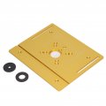 Router Lift Kit Metal System With Table Insert Plate 4 Jaw Clamping Base Accessories Gold