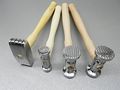 Texture Hammer Texturing Metal 4 Hammers 8 Patterns Jewelry Design Metalworking Lz 2 Fre Noveltools