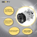 Ocpty Air Conditioning Compressor Co 11078c For Toyota Yaris 1 5l 2007-2012