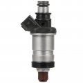 1 Hole Ocpty 4pcs Fuel Injectors Compatible For 1997-2001 Honda Prelude Fj582 06164p5m000 06164pby000 Replacement Injector