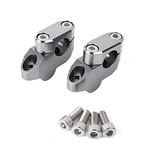 Zeta Bar Rise Offset Kit For 7 8 Handlebar Gray