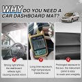 Cartist Dash Cover For Toyota Sienna 2004 2005 2006 2007 2008 2009 2010 Dashboard Mat Non-slip Pad Carpet Sunshield Protector