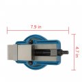 Waltyotur 2 Inch Precision Mill Vise Anti-jaw Lifting W Swivel Base Lockdown Cnc Milling Machine With Clamp For Shaping And