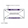 Kansas State University Metal License Plate Frame For Front Or Back Of Car Officially Licensed Alumni 2-pack