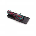 Uxcell 2 Pcs Red Led Rectangle Motorcycle Scooter Reflector Tail Brake Turn Signal Light Replacement