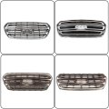 Chrome Front Bumper Grille Replacement For Ford Transit 150 250 350 2015 2016 2017 2018 2019 And Black Finish Part