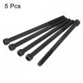 Uxcell 3 8-16x6 Hex Socket Head Cap Screw Bolts 12 9 Grade Alloy Steel 5pcs