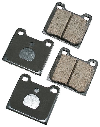 Ceramic Rear Brake Pad Set Eur541 For Trucks Grey Color Model Akeeur541