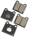 Ceramic Rear Brake Pad Set Eur541 For Trucks Grey Color Model Akeeur541 
